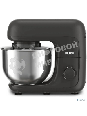 Кухонная машина Tefal Bake Essential QB161H38, черный/серебристый