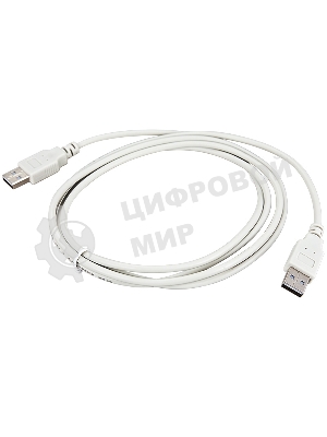 Кабель Rexant USB A - USB A 3 метра, серый