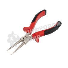 Круглогубцы Rexant 160 мм никелированные, двухкомпонентные рукоятки