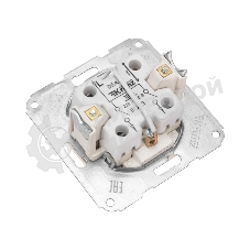 Выключатель DEA 2кл (инд) с/у 10А мех. бежевыйевый Kranz (1/10/120)