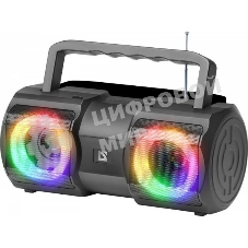 Акустическая система Defender Beatbox 20 черный Мощность звука 20 Вт да 1 кг