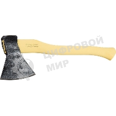 Топор-колун кованный, в сборе, 1350/1600 г, деревянное топорище, 500 мм, (Труд) г. Вача Россия