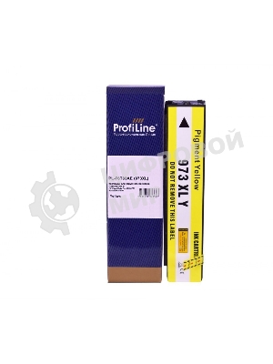 Картридж струйный ProfiLine PL-F6T83AE (№973XL) для принтеров HP PageWide Pro 452/477/P55250/P57750 с чернилами Yellow
