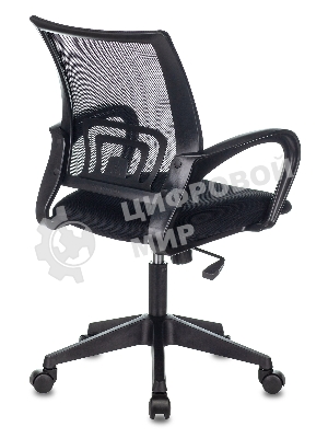 Кресло Бюрократ CH-695N/BLACK черный, сетка, 120 кг, механизм качания