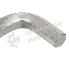 Ключ имбусовый HEX Сибртех, 27 мм, 45x, закаленный, никель