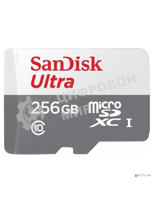 Флеш карта MICRO SDXC 256Gb UHS-I SDSQUNR-256G-GN3MN SANDISK