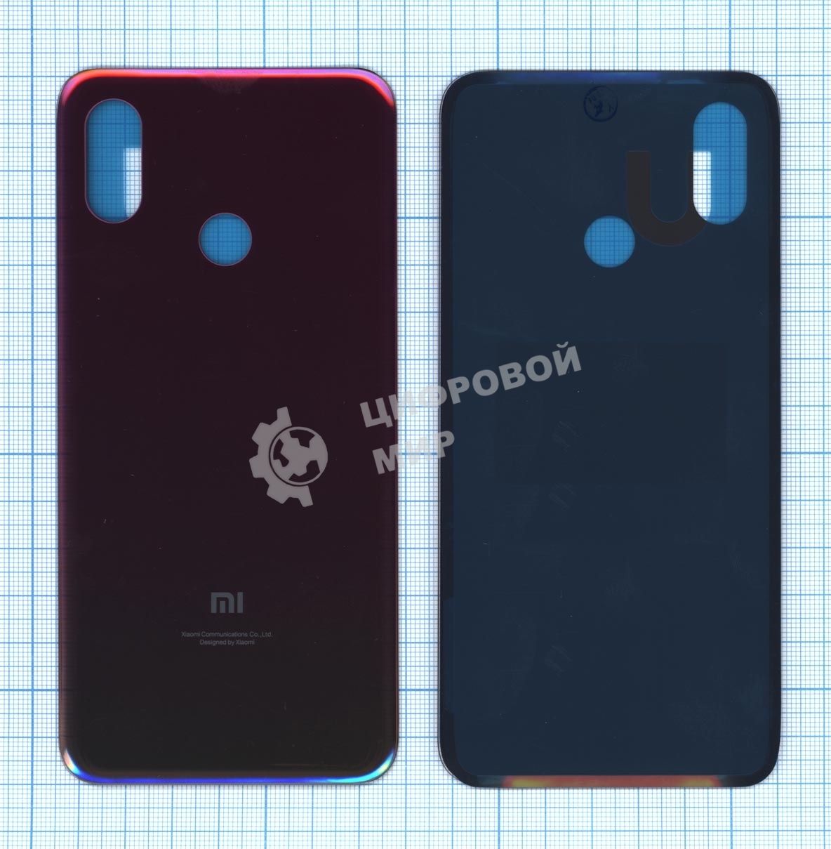 Задняя крышка для Xiaomi Mi 9 фиолетовый