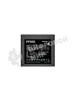 Блок питания Deepcool/GamerStorm PF500, 500Вт, 80 PLUS, 120мм, черный