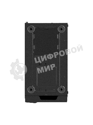 Компьютерный корпус Miditower ExeGate EVO-9211-600NPX (ATX, БП 600NPX с вент. 12см, с окном, 2хUSB+1хUSB3.0, HD аудио, черный, 1 вент. с RGb подсветкой)