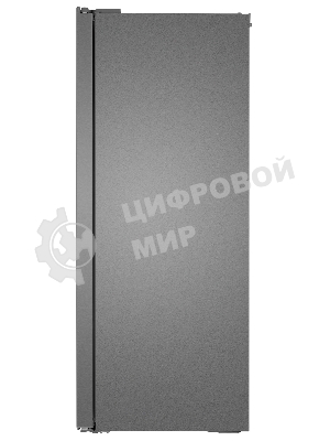 Холодильник Hyundai CS6503FV нержавеющая сталь двухкамерный 407/205л морозилка сбоку, No Frost, Side by Side