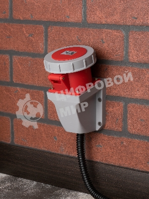 Розетка стационарная наружная 1252 3Р+РЕ+N 32А 380В IP67 PROxima EKF ps-1252-32-380