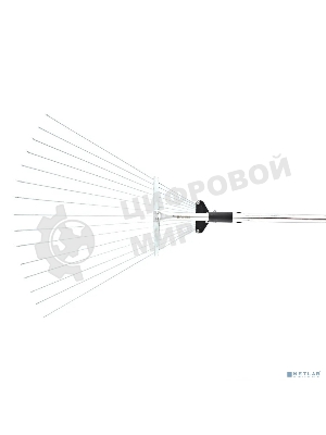 Грабли веерные стальные Palisad, 190-520х1200-1500 мм, 15 зубьев, раздвижные, стальной черенок