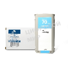 Струйный картридж NVPrint 70 (NV-C9390A) Light Cyan для HP DesignJet Z2100/Z3100/Z3200/Z5200/Z5400 (130 мл) совместимый