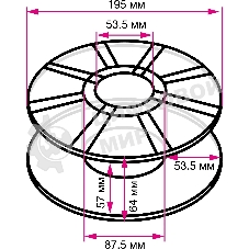 Пластик для принтера 3D Cactus CS-3D-PLA-1KG-S-BRON PLA SILK d1.76мм 1кг L326м 1цв.