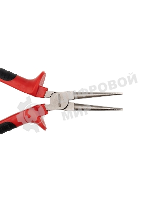 Круглогубцы Rexant 160 мм никелированные, двухкомпонентные рукоятки