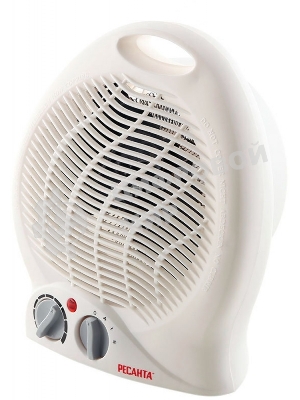 Тепловентилятор Ресанта ТВС-2 [67/2/2] спиральный,/1000/2000 Вт, защита от перегрева