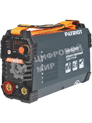 Сварочный аппарат Patriot WM260DVT инвертор MMA/TL/vrd 12.5кВт
