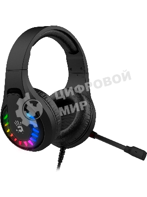 Гарнитура Bloody G230 чёрный, проводная, подсветка