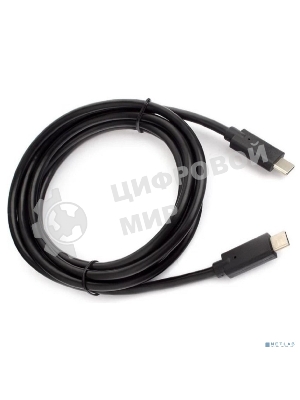 Кабель для зарядки ExeGate EX-CCP-USBC-CMCM-1M (USB Type-Cm/Cm, 3A, 60W, 1м)