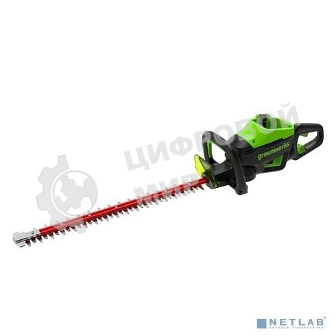 Кусторез аккумуляторный GreenWorks GD60HT66, 60V, 66 см, бесщеточный, без АКБ и ЗУ (2206507)