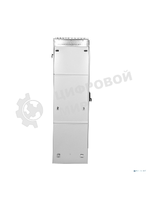 Шкаф телеком. напольный 42U (600x1000) дверь стекло (ШТК-М-42.6.10-1ААА) (3 коробки)