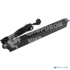 Блок розеток горизонтальный ExeGate ServerPro PDU-19H013 Al-6C19-EU3-SW, 19