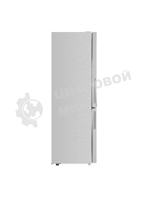 Холодильник Maunfeld MFF185NFS серый двухкамерный инвертор 240/100л морозилка снизу, No Frost