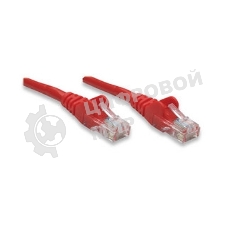 Патч-корд UTP cat.5e,1м ExeGate красный