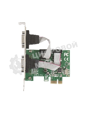 Контроллер ExeGate EXE-307 PCI-E, 2*COM port (OEM)