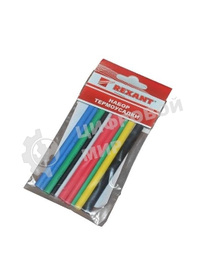 Термоусаживаемые трубки Rexant AUTO 2:1 (Набор 10 шт.)