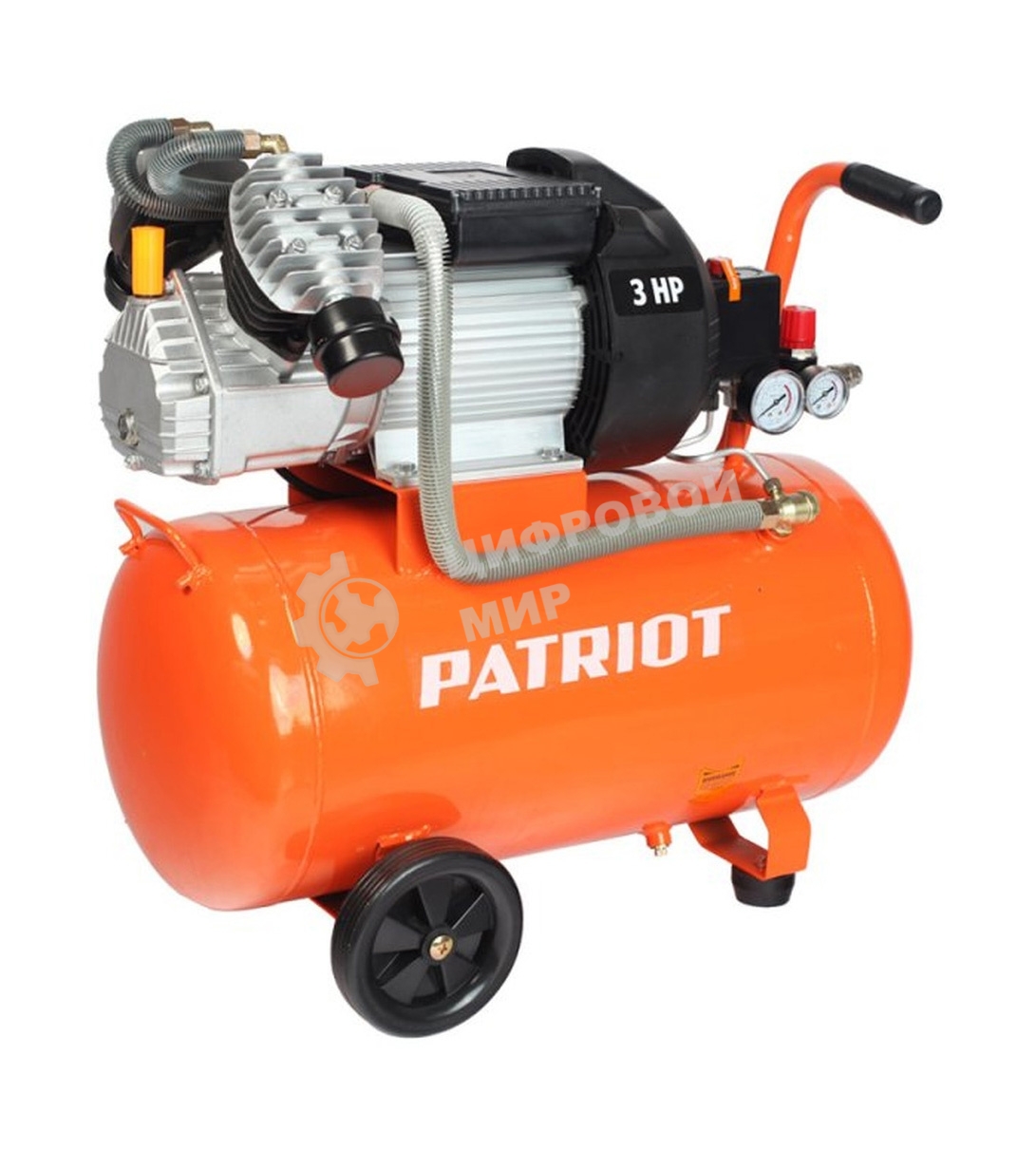 Компрессор Patriot VX 50-402 2.2кВт 220В 400л/мин 50л выход быстросъем елочка8мм