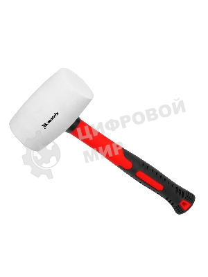 Киянка резиновая Matrix 11197 680 г, белая резина, фибергласовая рукоятка