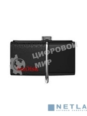 Флешка USB Sandisk 32Gb Ultra Dual SDDD2-032G-GAM46 USB3.0 черный