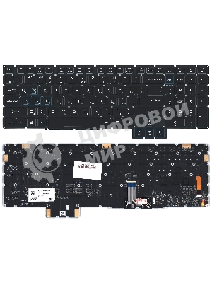 Клавиатура для ноутбука Acer Predator Triton 700 PT715-51 черная