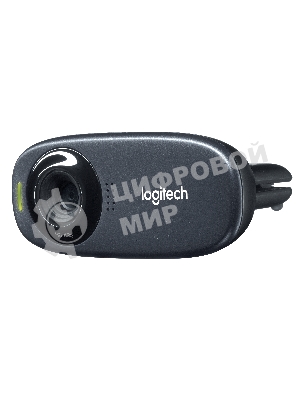 Веб-камера Logitech C310 HD 1280x720, 30 кадр/с, USB Type-A, микрофон (шумоподавление), автоосвещение, универсальное крепление