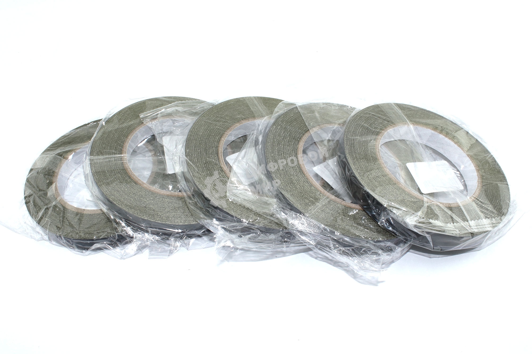 Электротехническая изоляционная ацетатная лента (тканевый скотч) 15мм, 30 м 5 шт