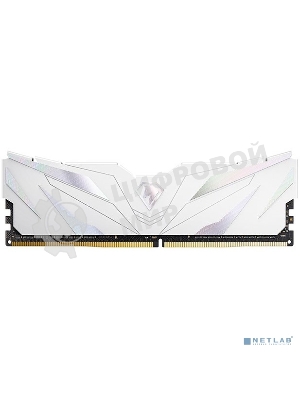 Оперативная память NETAC, DDR4, 16GB (1x16GB), 3200MHz, CL16, DIMM, с радиатором, белый