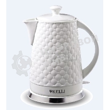 Чайник электрический керамический Kelli KL-1340,Объем: 1.8 л