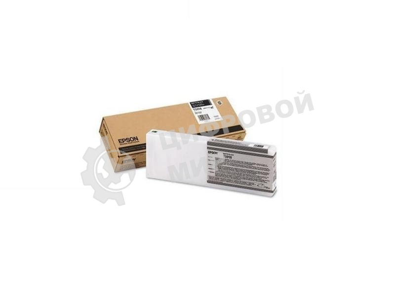 Картридж струйный Epson T5918 (C13T591800) черный матовый (700 мл.) для Stylus 11880