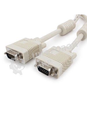 Кабель Gembird/Cablexpert VGA Premium,15M/15M,1.8м, тройной экран, феррит.кольца, пакет