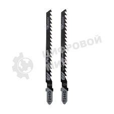 Пилка для электролобзика по дереву Kranz T244D 100 мм 6 зубьев на дюйм 8-60 мм фигурный рез (2 шт./уп.)