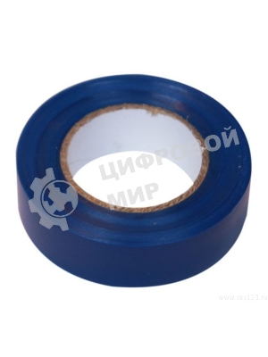 Изолента IEK UIZ-13-10-K07 0,13х15 мм синяя 20 метров
