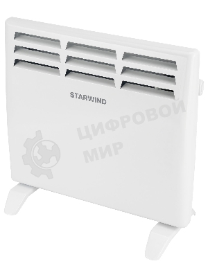 Конвектор Starwind SHV1015 белый, 1500 Вт, 20 м2, термостат