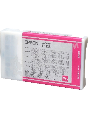 Картридж струйный Epson C13T612300 пурпурный (220 мл) для Stylus Pro 7400, 7450, 9400, 9450