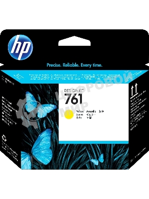 Картридж струйный HP 761 CH645A желтый печатающая головка для HP DJ T7100