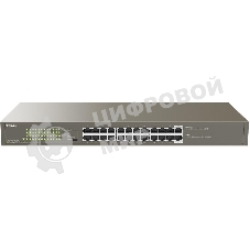 Коммутатор 24PORT 4POE TEG1124P-24-250W Tenda