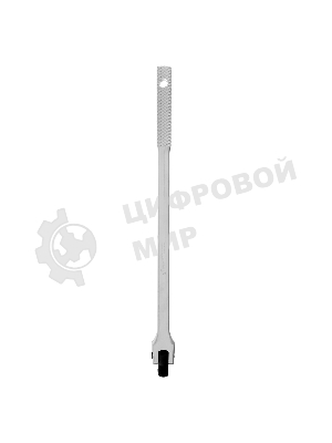 Вороток Matrix однорычажный, 380 мм, с квадратом 1/2