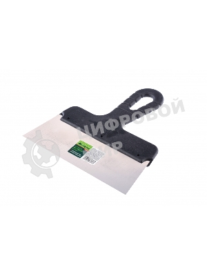 Шпатель фасадный Сибртех из нержавеющей стали, 200 мм, пластмассовая рукоятка