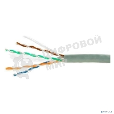 Кабель Cablexpert UPC-5051E-4-CU, UTP indoor 4x2x0.51, медный, кат.5e, однож., 305м, box, серый