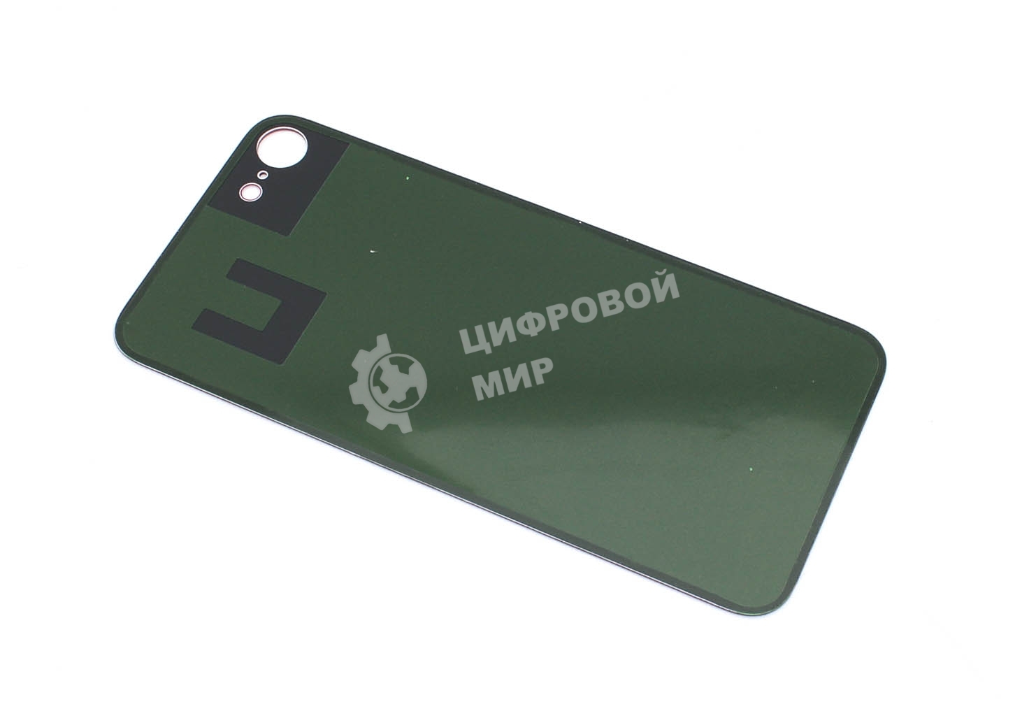 Задняя крышка (стекло) в сборе со стеклом камеры для Apple iPhone SE2, iPhone SE3 красная